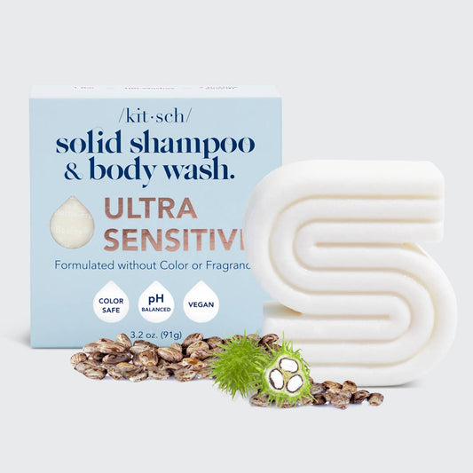 KITSCH - Ultra Sensitive Shampoo & Body Wash Bar Fragrance-Free