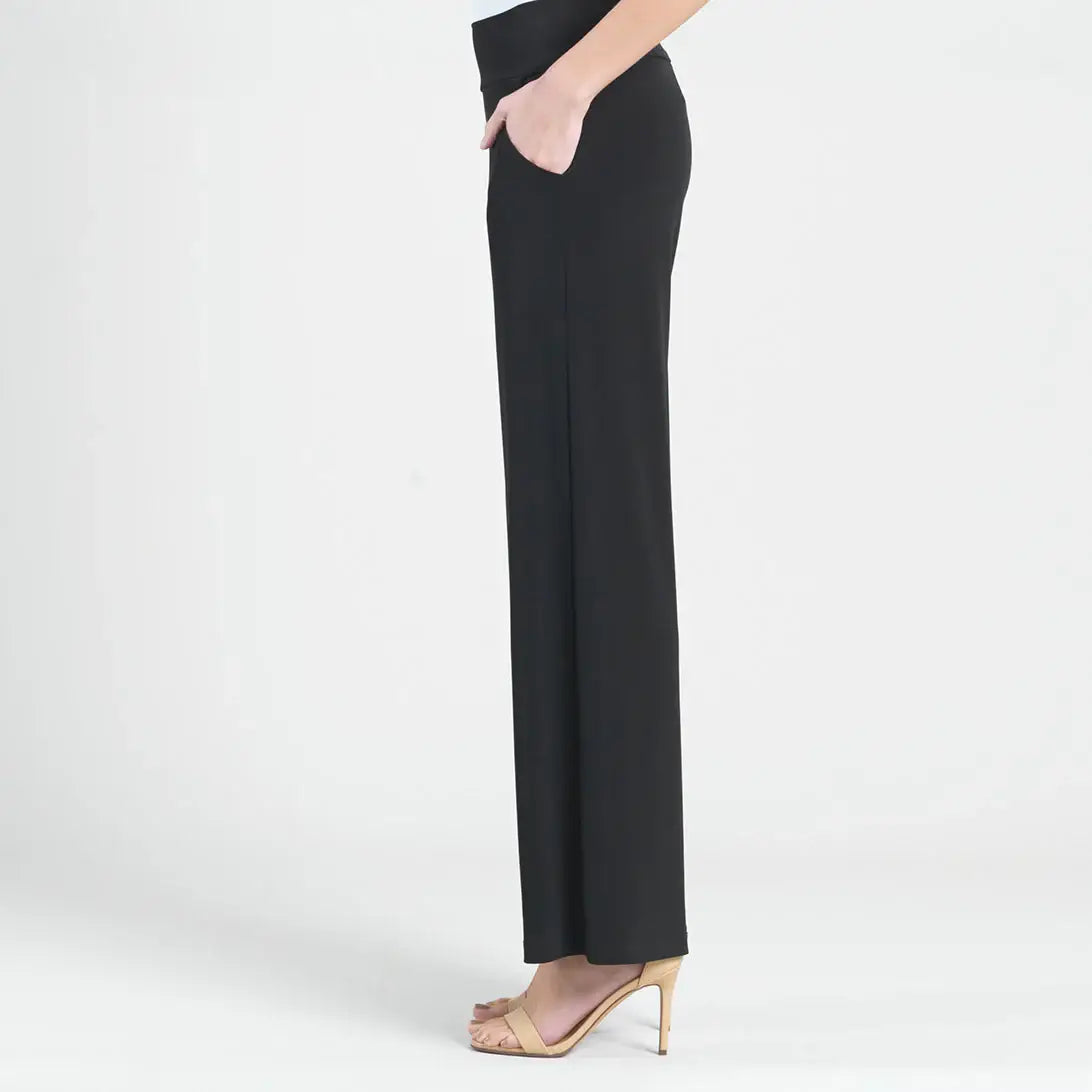 Clara Sunwoo - Wide Leg Pocket Pant: Black