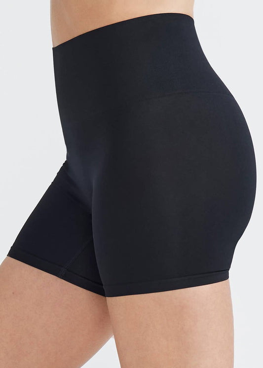 Yummie - Mona Shaping Short- Nylon Seamless: Black