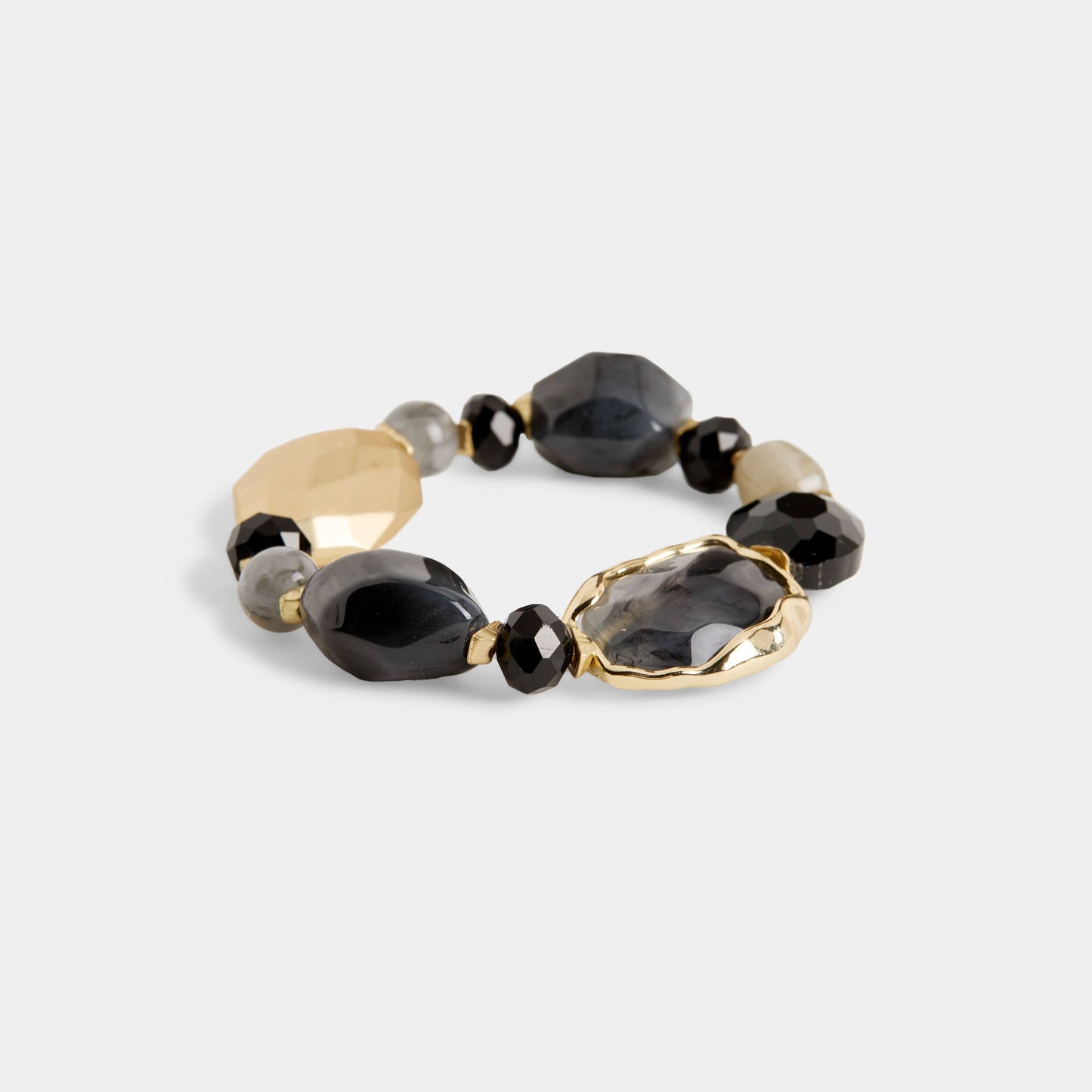 COCO + CARMEN - Dalilah Bracelet: Black / Stretch