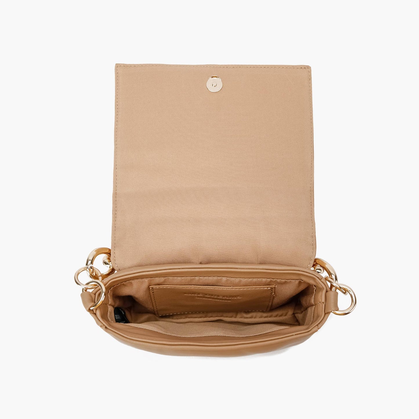 Like Dreams - Mysa Gold Chain Crossbody: Taupe