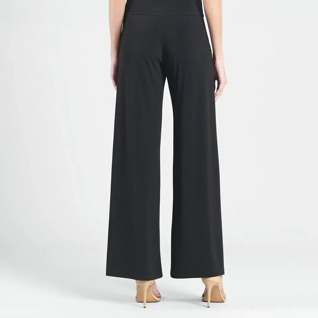 Clara Sunwoo - Wide Leg Pocket Pant: Black