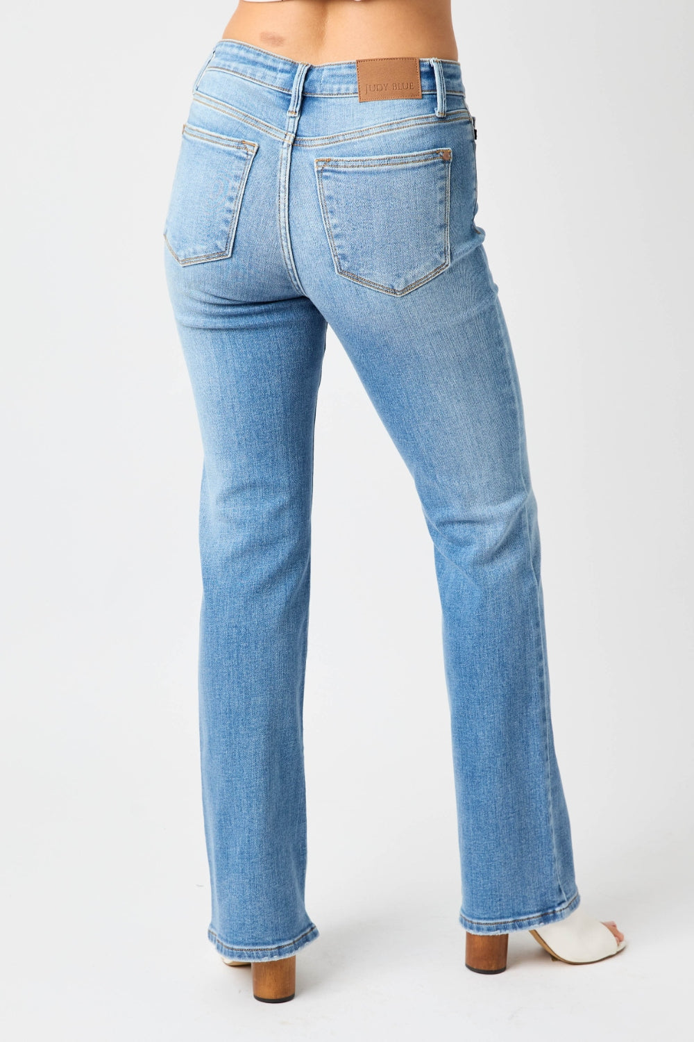 ONLINE ONLY! Judy Blue Full Size High Waist Straight Jeans