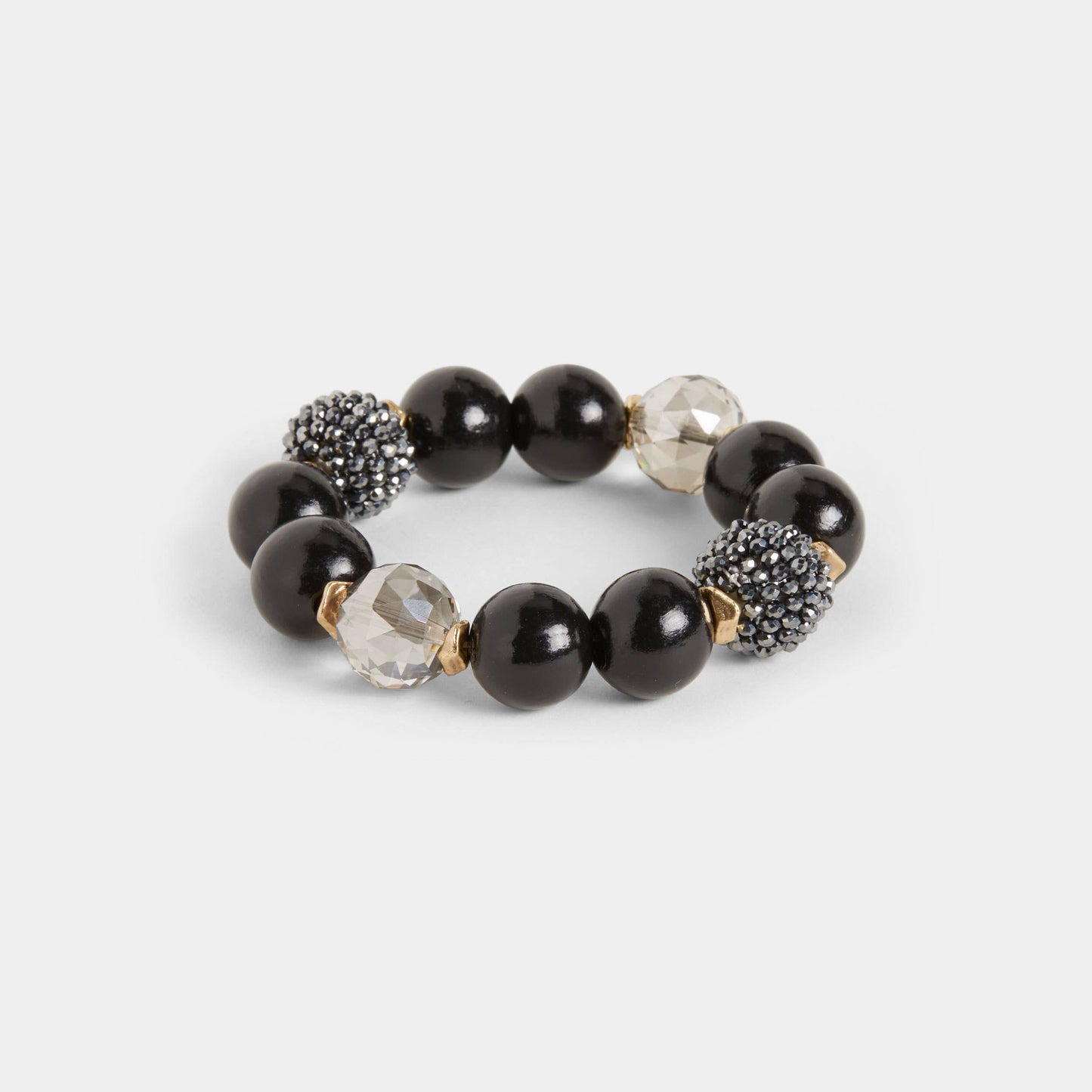 COCO + CARMEN - Piper Bracelet: Black / Stretch