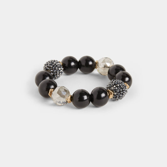 COCO + CARMEN - Piper Bracelet: Black / Stretch