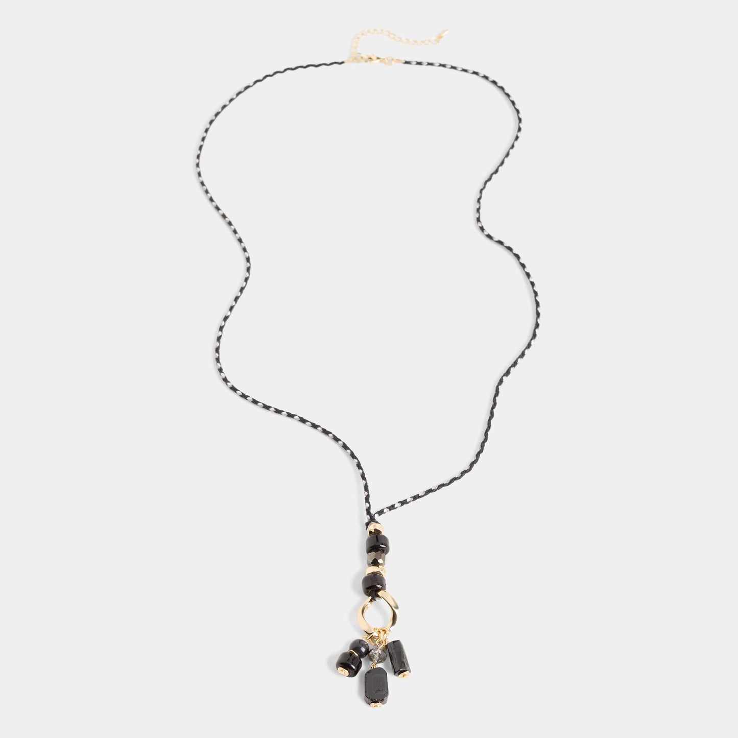 COCO + CARMEN - Simone Long Necklace: Black