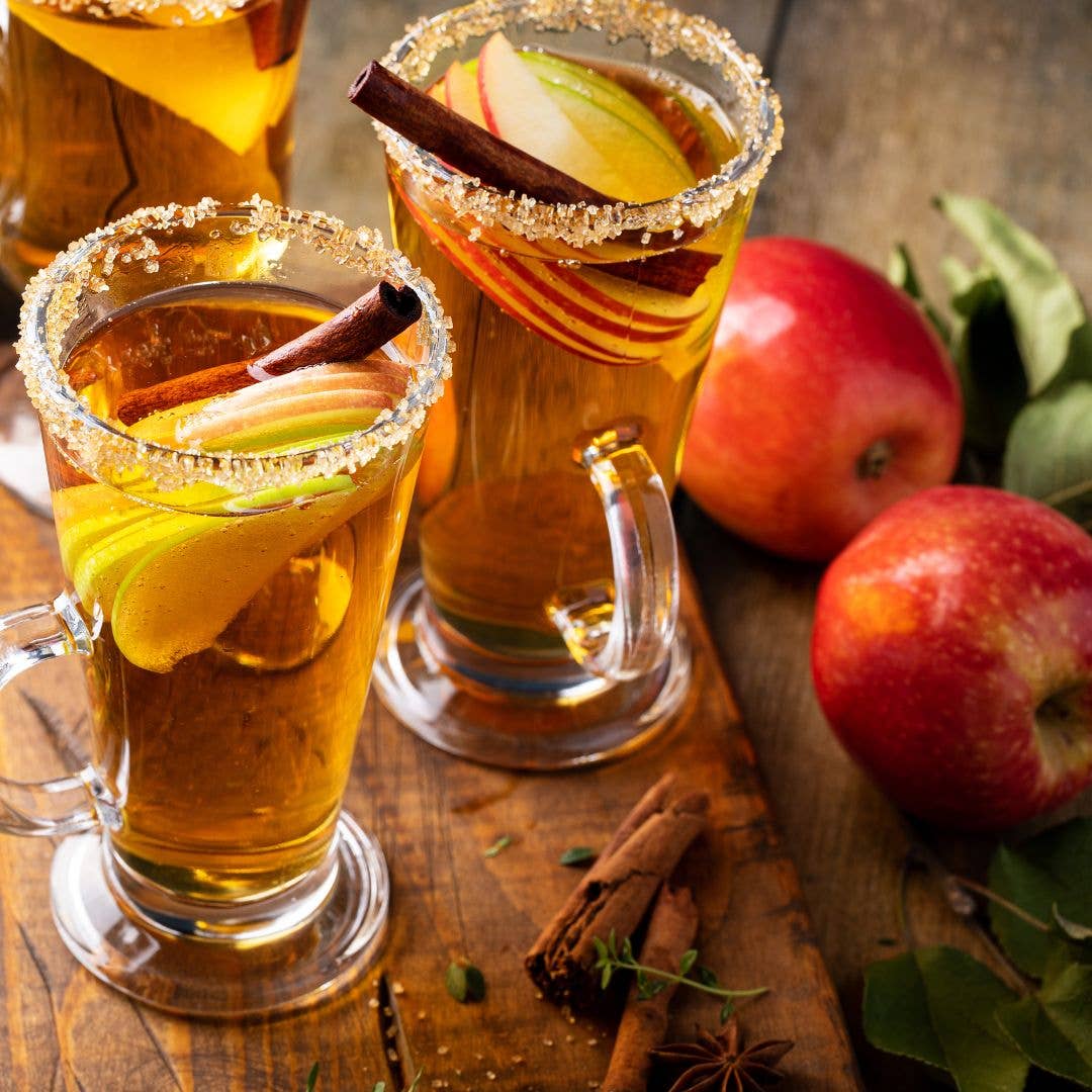 Wood Stove Kitchen - Spiced Apple Hot Toddy, 16 fl oz - Cocktail Mixer and Mockta