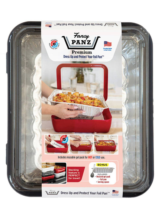 Fancy Panz® Premium - Charcoal, Includes Hot/Cold Gel Pack